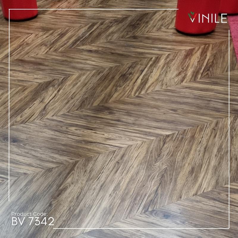 LVT flooring by Vinile Wood Series Product Code: BV 7342