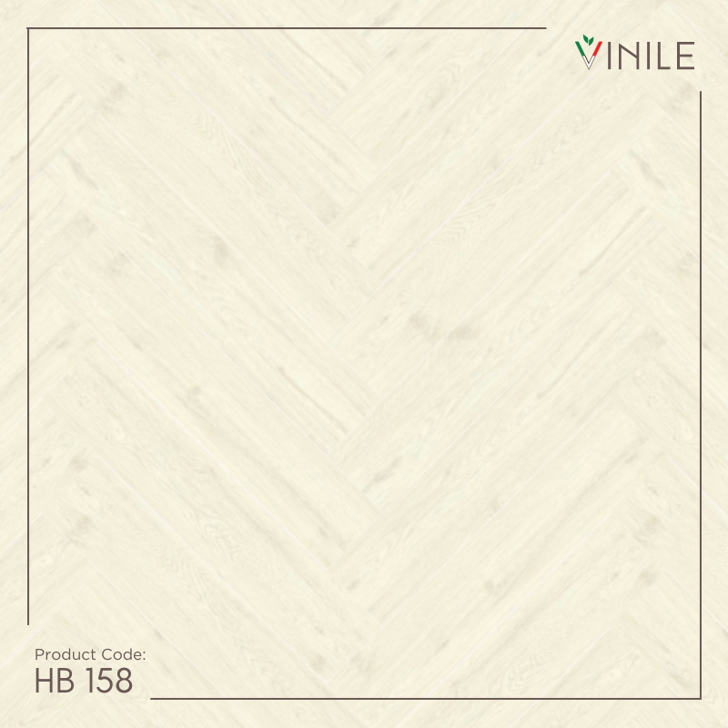 SPC flooring by Vinile Herringbone Series Product Code: HB 158