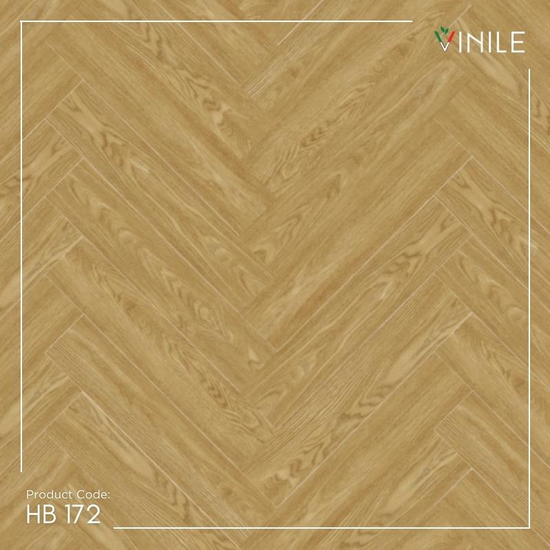 SPC flooring by Vinile Herringbone Series Product Code: HB 172