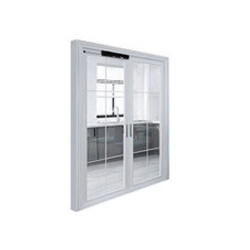 Stylish household sliding door installed for modern living spaces.