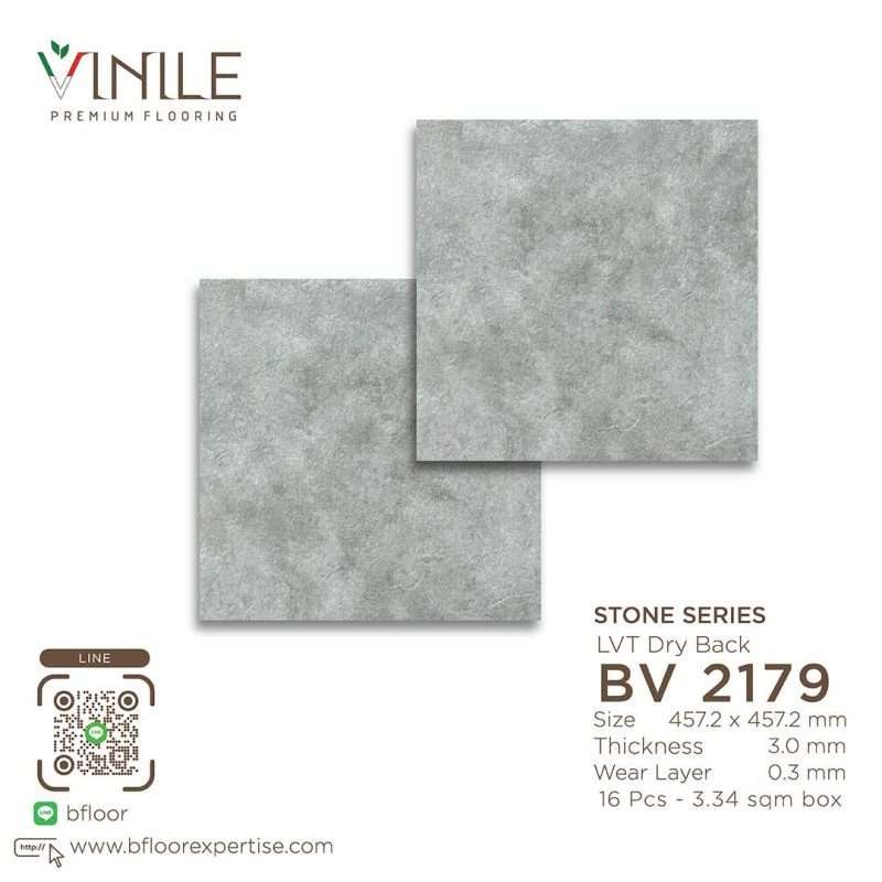 Vinile LVT Stone Series flooring, Product Code BV 2179, showcasing a realistic stone pattern