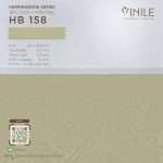 SPC flooring Herringbone series, product code HB 158, 5mm thick with IXPE underlay pad