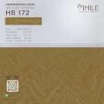 SPC flooring Herringbone series, product code HB 172, 5mm thick with IXPE underlay pad