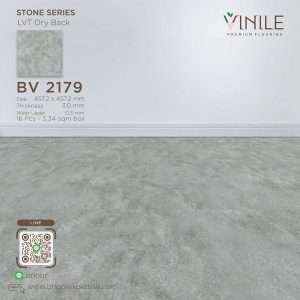 Vinile LVT Stone Series flooring, Product Code BV 2172, showcasing a realistic stone pattern