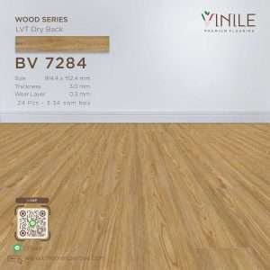 Vinile LVT Wood Series flooring, Product Code BV 7284, showcasing a realistic stone pattern