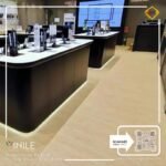 Premium Light Brown Tone LVT Vinyl Flooring (Code BV 1008) for Commercial and Residential Use