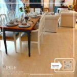 Premium Light Brown Tone LVT Vinyl Flooring (Code BV 1008) for Commercial and Residential Use