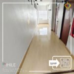 Premium Light Brown Tone LVT Vinyl Flooring (Code BV 1008) for Commercial and Residential Use