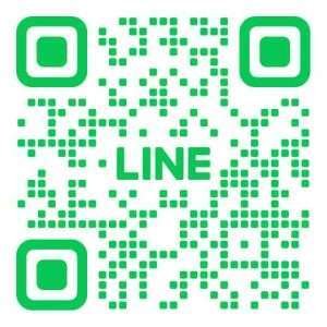 Scan Line ID QR code to connect with Bfloor Expertise for flooring and automatic door inquiries.