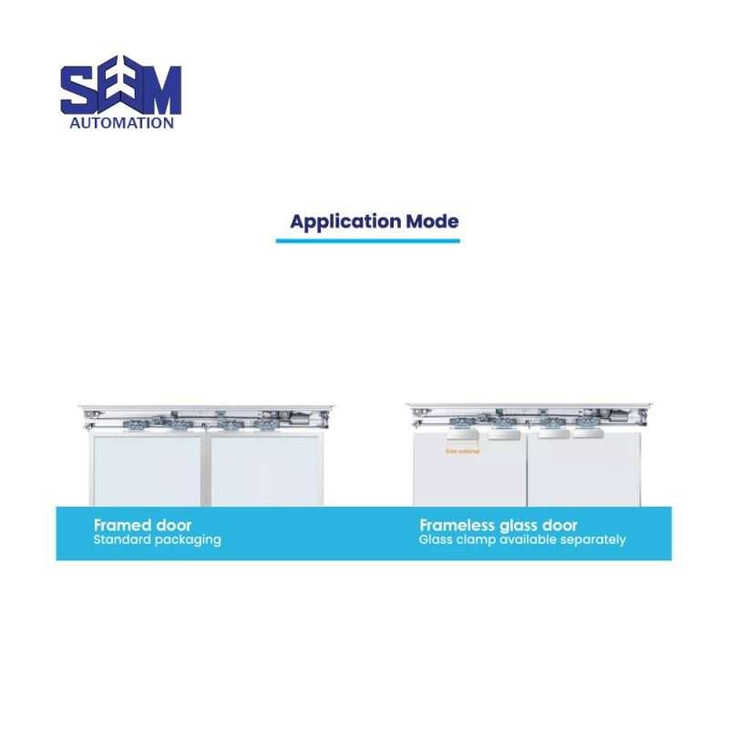 SEM 125 Door Control System with brushless motor and digital screen.