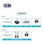 SEM 125 Door Control System with brushless motor and digital screen.