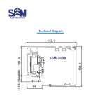 SEM 200B Door Control System with powerful brushless motor and advanced features.