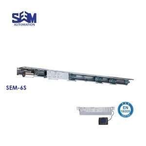 SEM 6S Commercial Sliding Auto Door with powerful brushless motor and advanced safety features.
