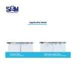 SEM 6S Commercial Sliding Auto Door with powerful brushless motor and advanced safety features.