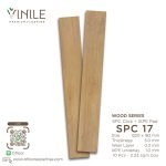 Vinile SPC Wood Series flooring, Product Code SPC 17, showcasing wood grain pattern