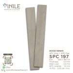 Vinile SPC Wood Series flooring, Product Code SPC 197, showcasing wood grain pattern