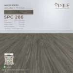 Vinile SPC Wood Series flooring, Product Code SPC 286, showcasing wood grain pattern