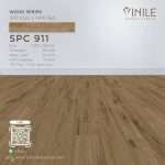 Vinile SPC Wood Series flooring, Product Code SPC 911, showcasing wood grain pattern