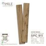 Vinile SPC Wood Series flooring, Product Code SPC 911, showcasing wood grain pattern
