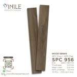 Vinile SPC Wood Series flooring, Product Code SPC 956, showcasing wood grain pattern