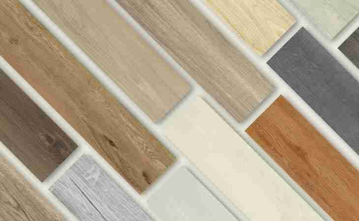 C wood flooring with natural wood patterns and tones