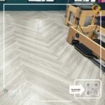 Premium, grey color Light Tone LVT Vinyl Flooring (Code BV 1011) for Commercial and Residential Use