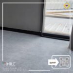 Premium,stone series-grey color medium tone LVT Vinyl Flooring (Code BV 21792) for Commercial and Residential Use