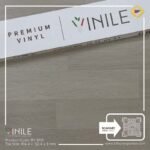 Premium,wood-series-grey color medium tone LVT Vinyl Flooring (Code BV 6110) for Commercial and Residential Use