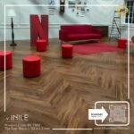 Premium,wood-series-brown-dark-tone LVT Vinyl Flooring (Code BV 7342) for Commercial and Residential Use