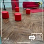 Premium,wood-series-brown-dark-tone LVT Vinyl Flooring (Code BV 7342) for Commercial and Residential Use