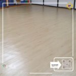 Premium,wood-series-brown-light-tone LVT Vinyl Flooring (Code BV 7432) for Commercial and Residential Use