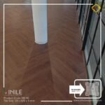 VINILE SPC Click Flooring Code HB 141 Herringboneseries light tone look, 5 mm thick, 100% waterproof.