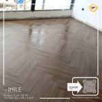VINILE SPC Click Flooring Code HB 141 Herringboneseries light tone look, 5 mm thick, 100% waterproof.