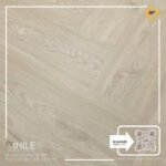 VINILE SPC Click Flooring Code HB 158 Herringboneseries light tone look, 5 mm thick, 100% waterproof.