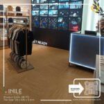 VINILE SPC Click Flooring Code HB 172 Herringboneseries medium tone look, 5 mm thick, 100% waterproof.