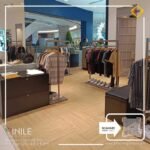 VINILE SPC Click Flooring Code HB 172 Herringboneseries medium tone look, 5 mm thick, 100% waterproof.