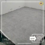 VINILE SPC Click Flooring Code SPC 2323 stone series grey light tone look, 5 mm thick, 100% waterproof.