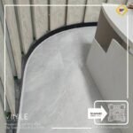 VINILE SPC Click Flooring Code SPC 2341 stone series light tone look, 5 mm thick, 100% waterproof.