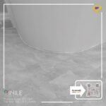 VINILE SPC Click Flooring Code SPC 2341 stone series light tone look, 5 mm thick, 100% waterproof.