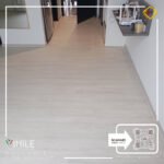 VINILE SPC Click Flooring Code SPC 151 wood wood gray light tone look, 5 mm thick, 100% waterproof.