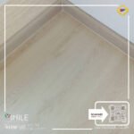 VINILE SPC Click Flooring Code SPC 160 wood brown light tone look, 5 mm thick, 100% waterproof.