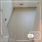 VINILE SPC Click Flooring Code SPC 160 wood brown light tone look, 5 mm thick, 100% waterproof.