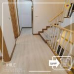 VINILE SPC Click Flooring Code SPC 160 wood brown light tone look, 5 mm thick, 100% waterproof.