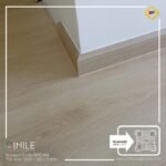 VINILE SPC Click Flooring Code SPC 160 wood brown light tone look, 5 mm thick, 100% waterproof.