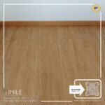 VINILE SPC Click Flooring Code SPC 17 wood medium tone look, 5 mm thick, 100% waterproof.