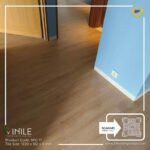 VINILE SPC Click Flooring Code SPC 17 wood medium tone look, 5 mm thick, 100% waterproof.