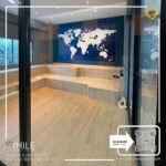 VINILE SPC Click Flooring Code SPC 17 wood medium tone look, 5 mm thick, 100% waterproof.