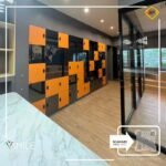 VINILE SPC Click Flooring Code SPC 17 wood medium tone look, 5 mm thick, 100% waterproof.