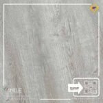 VINILE SPC Click Flooring Code SPC 197 wood grey medium tone look, 5 mm thick, 100% waterproof.