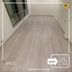 VINILE SPC Click Flooring Code SPC 197 wood grey medium tone look, 5 mm thick, 100% waterproof.